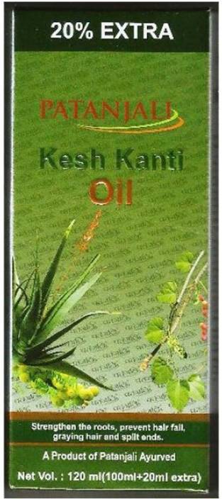 patanjali kesh kanti hair oil 20% extra pack 120 ml Patanjali Ayurved Ltd